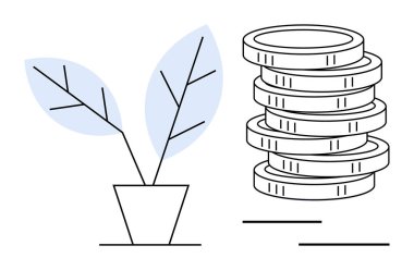 Bozuk paraların yanına asgari miktarda para ekin, büyüme, yatırım, eko-finans ve refah öneriyor. Sürdürülebilirlik, ekonomi ve finans yatırımları için ideal zenginlik başarısını başlatıyor. A