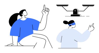 Soyut tarzda iki figür, biri düşünce şeklinde hareket ederken diğeri de adalet terazisinin altında gözü kapalı. Hukuk, ahlak, eşitlik, adalet, karar verme, toplumsal değerler için idealdir. Basit.