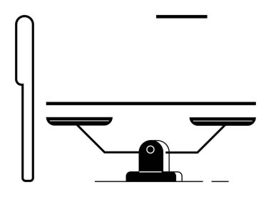 Asgari çizgilerle çevrili dengeli ölçekler adaleti, adaleti ve dengeyi sembolize ediyor. Hukuk, eşitlik, karar verme, etik, iş dünyası tarafsızlığı ve minimalizm kavramları için idealdir. Basit.