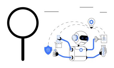 Araştırma, bilim, analiz, güvenlik ve yenilik de dahil olmak üzere birden fazla silah yönetimi görevi olan yapay zeka robotu. Otomasyon için ideal, yapay zeka teknolojisi üretkenlik araştırması bilim robotları. Basit.