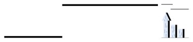Büyümeyi, başarıyı ve ilerlemeyi sembolize eden yükselen çubuklar ve yukarı doğru ok grafiği. İş, analitik, finans, strateji, veri görselleştirme, hedef başarısı için ideal basit bir iniş sayfası