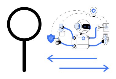 Robot araştırma, laboratuvar testleri, yapay zeka geliştirme, yenilik ve robot mühendisliği için araç kullanıyor. Teknoloji, otomasyon, yapay zeka araştırmaları, verimlilik eğitimi için ideal. Basit düz