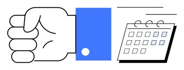 Duvar takviminin yanına vurmaya hazır, tarih çizelgesi, son teslim tarihi, zaman yönetimi ve toplantı hatırlatıcıları. Üretkenlik, organizasyon, planlama, iş dakikliği için ideal