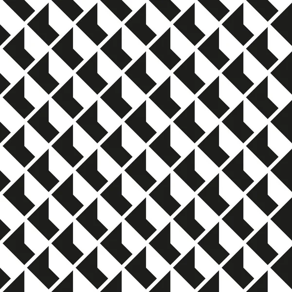 Bezešvé Geometrický Box Vzor Pozadí Art Grid Pattern Print — Stockový vektor