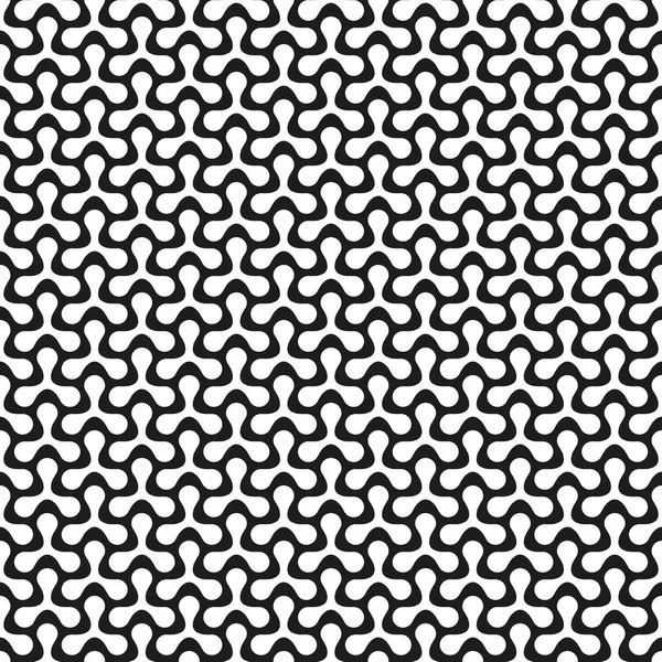 シームレス有機インターロック形状パターンの背景 — ストックベクタ