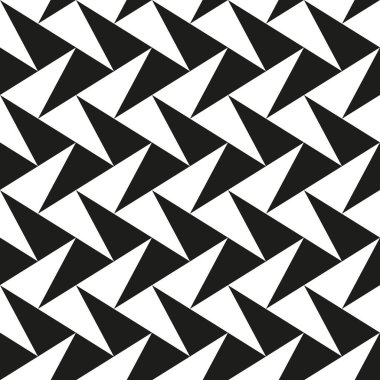 Dikişsiz soyut geometrik üçgen desen