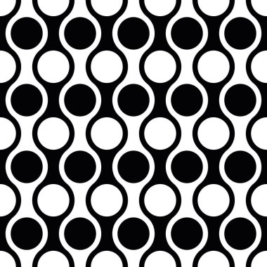 Seamless kesişen geometrik daire Modeli