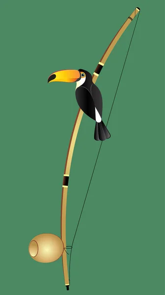 Toucan, Berimbau 'da duruyor.