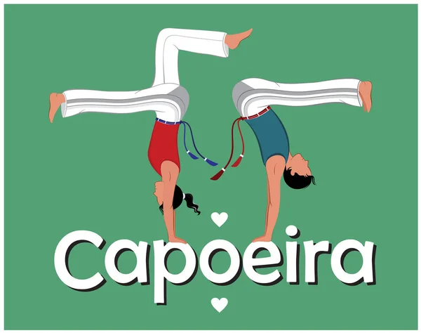 Cinturones Capoeira Representan Una Progresión Lineal Student Teacher Mestre — Vector de stock
