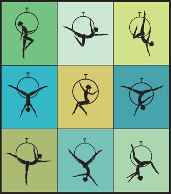 Havadan Sıçrama Siluetleri