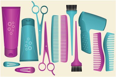 Saçlar için izole edilmiş. 