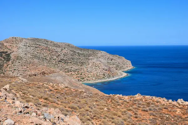Deniz manzarası, Girit Adası, Yunanistan, Gramvousa