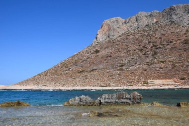 Deniz manzaralı, Stavros, Girit