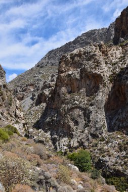 Asomatos, Girit, dağlardaki manzara