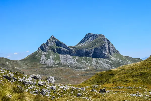 Dağlardaki dağ manzarası, Durmitor.