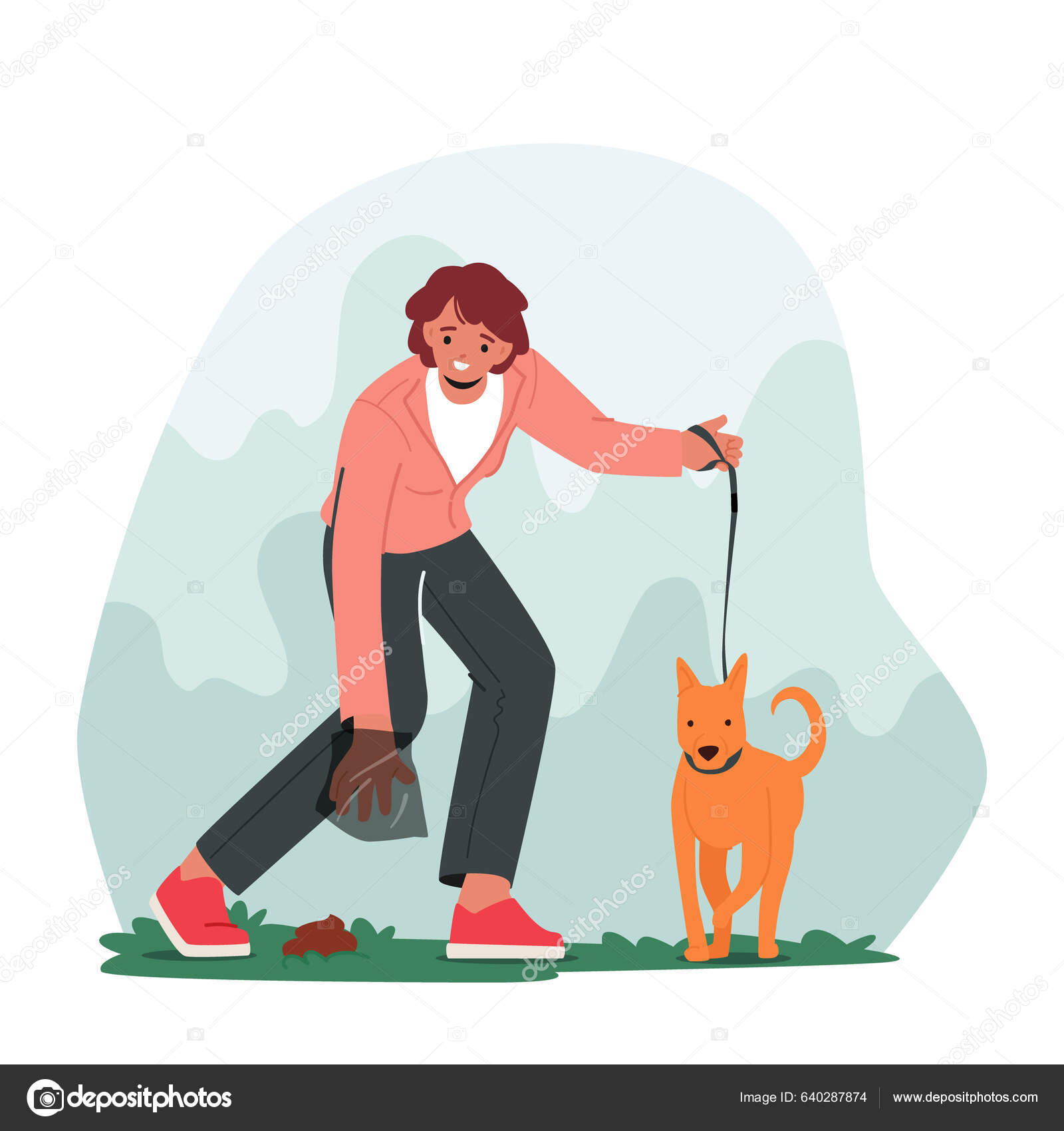 Responsible owner the hotsell dog walkers bag