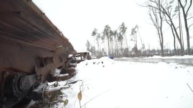 Ukrayna 'daki savaş: Rus askeri teçhizatı yok edildi