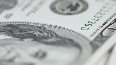 100 dolarlık banknotlar - ABD para birimi, yavaş çekim