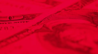 100 dolarlık banknotlar - ABD para birimi, yavaş çekim