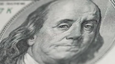 100 dolarlık banknotlar - ABD para birimi, yavaş çekim