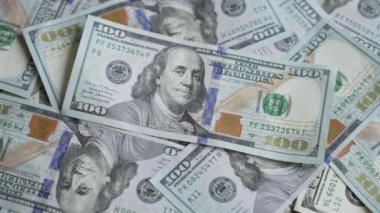 Para - 100 dolarlık Amerikan para birimi
