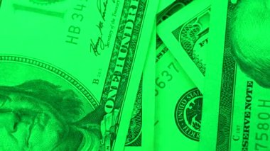 Para - 100 dolarlık Amerikan para birimi