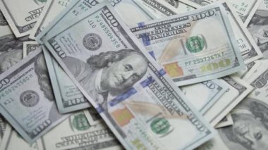 Para - 100 dolarlık Amerikan para birimi