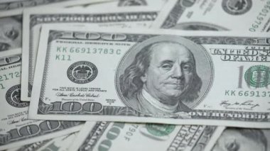 Para - 100 dolarlık Amerikan para birimi