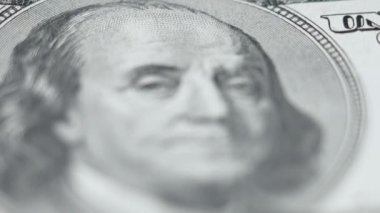Amerikan para biriminin yavaş çekim videosu - dolar