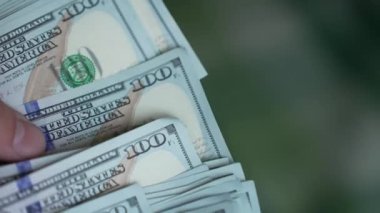 Para - 100 dolarlık Amerikan para birimi