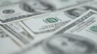 Para - 100 dolarlık Amerikan para birimi