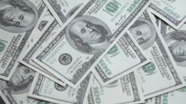 Para - 100 dolarlık Amerikan para birimi