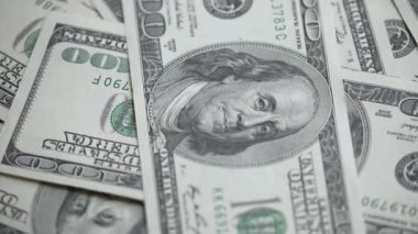 Para - 100 dolarlık Amerikan para birimi