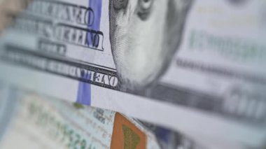 Paranın dikey videosu - Amerikan doları
