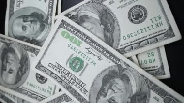 ABD para biriminin dikey videosu - dolar