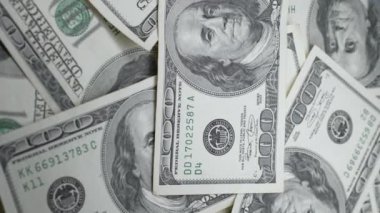 ABD para biriminin dikey videosu - dolar