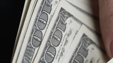 ABD para biriminin dikey videosu - dolar