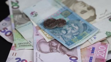 Ukrayna para biriminin dikey videosu - Hryvnia