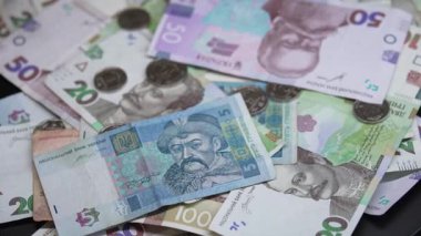 Ukrayna para biriminin dikey videosu - Hryvnia