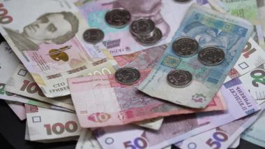 Ukrayna para biriminin dikey videosu - Hryvnia