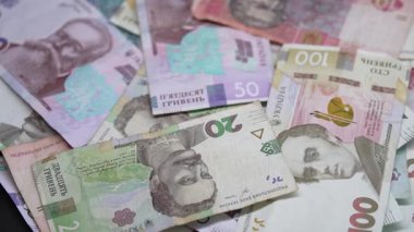 Ukrayna para biriminin dikey videosu - Hryvnia