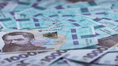 Ukrayna parası - 1000 Hryvnia, yakın plan