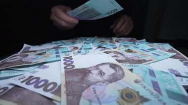 Ukrayna parası - 1000 Hryvnia, yakın plan