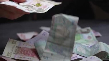 Ukrayna ulusal para birimi Hryvnia 'ya yakın çekim