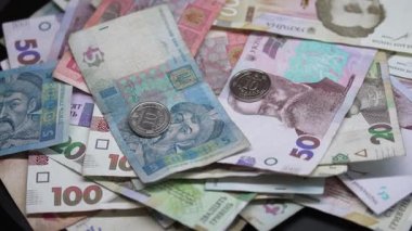 Ukrayna ulusal para birimi Hryvnia 'ya yakın çekim