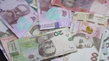 Ukrayna ulusal para birimi Hryvnia 'ya yakın çekim