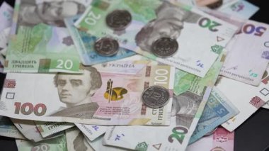 Ukrayna ulusal para birimi Hryvnia 'ya yakın çekim