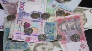 Ukrayna ulusal para birimi Hryvnia 'ya yakın çekim