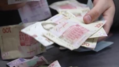 Ukrayna ulusal para birimi Hryvnia 'ya yakın çekim