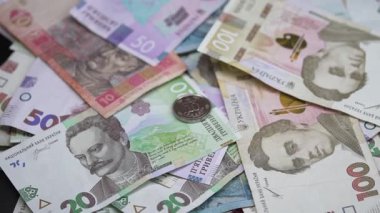 Ukrayna ulusal para birimi Hryvnia 'ya yakın çekim